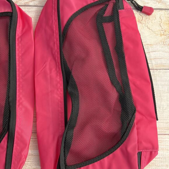 BAGAIL 6-Piece Packing Cubes Set Travel Luggage Organizers, Fuchsia - Picture 10 of 11
